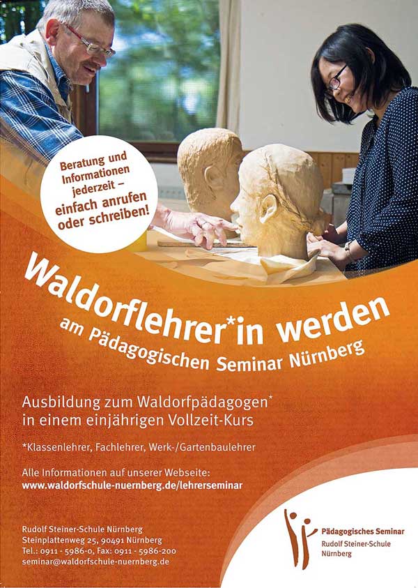 Waldorflehrer werden am Seminar der Rudolf Steiner-Schule Nürnberg