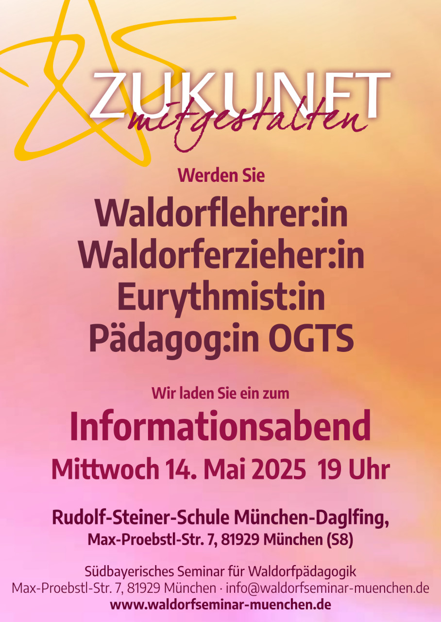 Infoabend 2024 Suedbayerisches Waldorfseminar