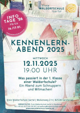 Frühlingsfest Waldorfschule Isartal