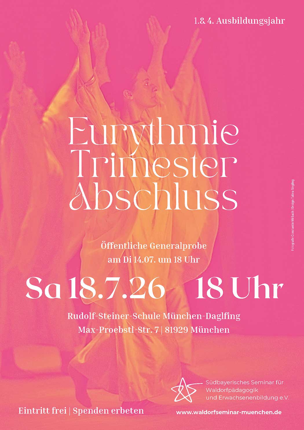 Trimesterabschluss Eurythmie Südbayerisches Waldorfseminar